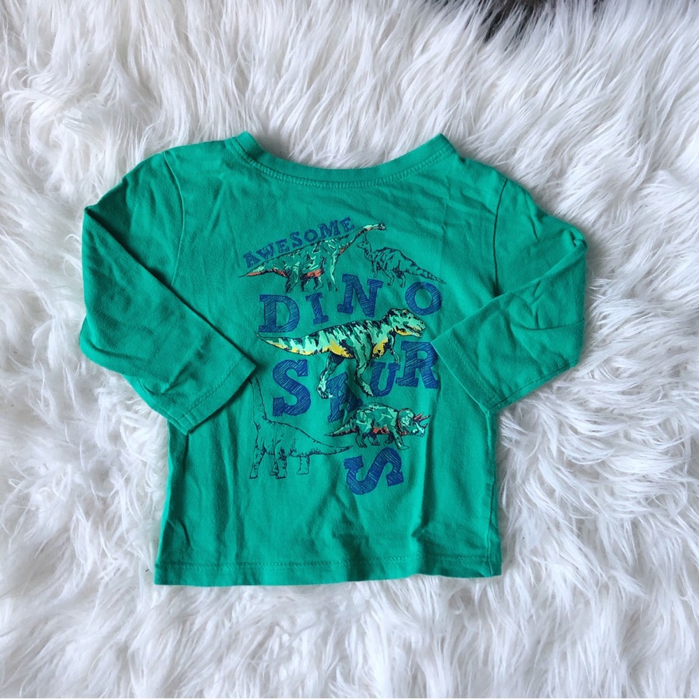 Long Sleeve Dinosaur T-Shirt